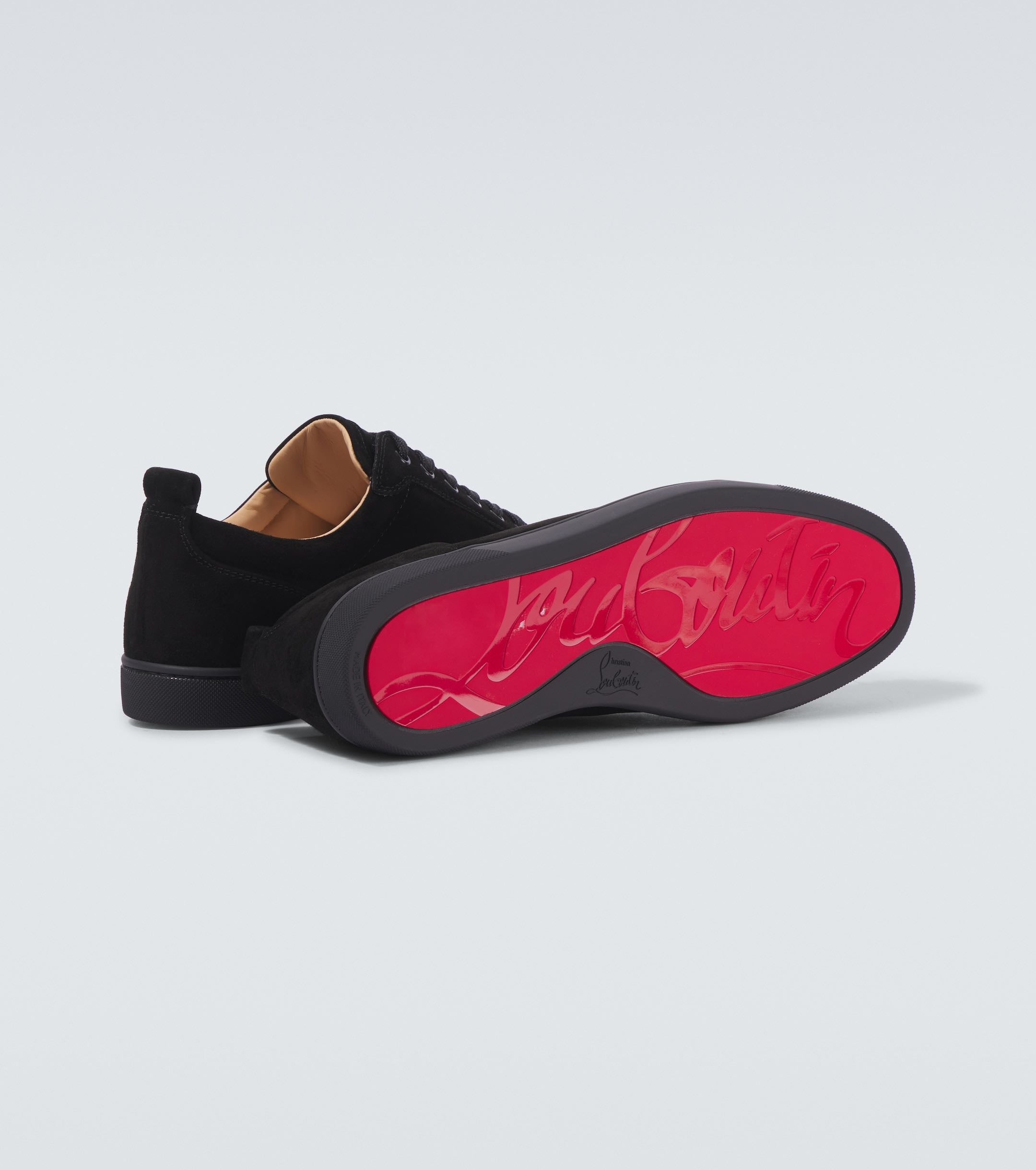 Christian Louboutin Louis Junior suede sneakers