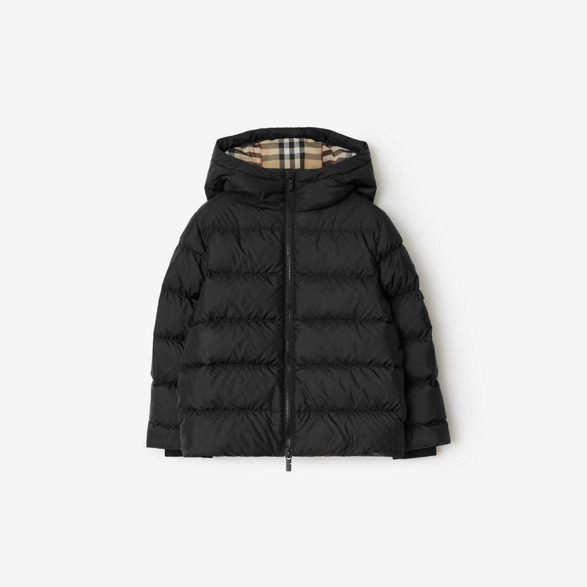 Burberry Black Detachable-Sleeve Puffer Jacket – Men