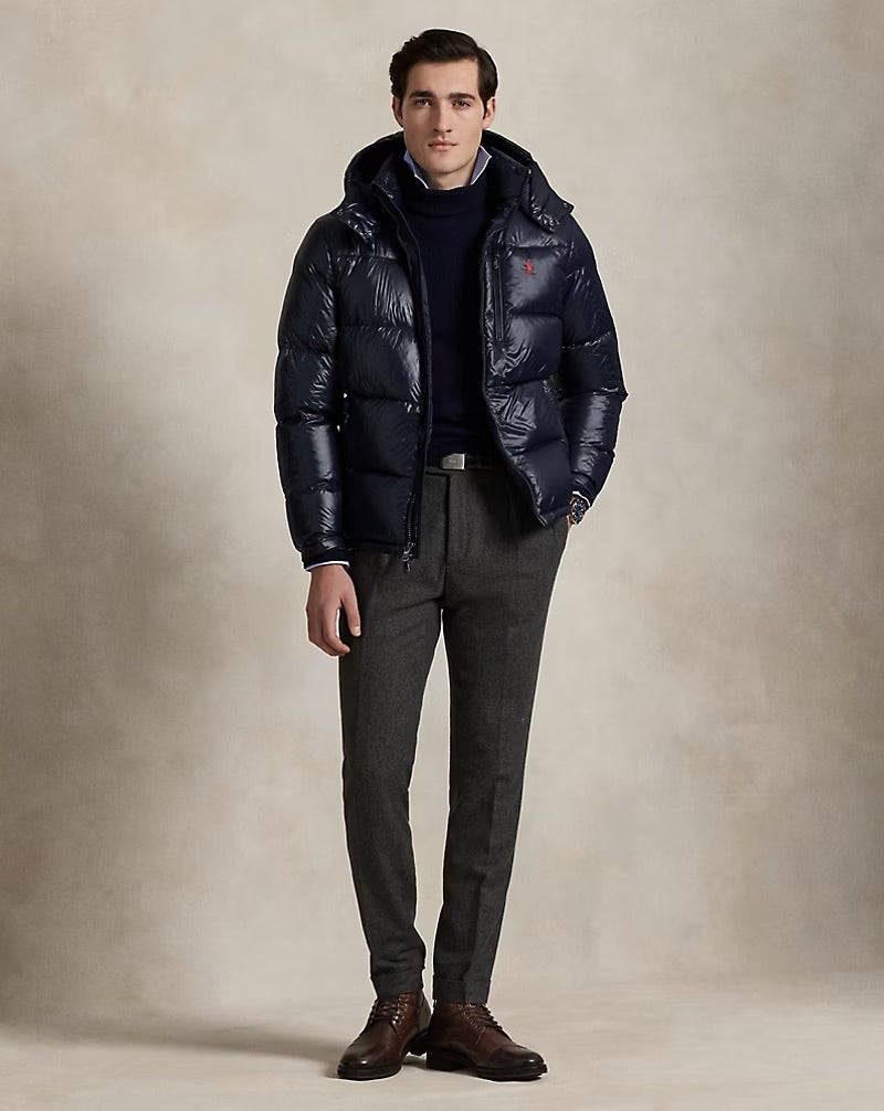 Ralph Lauren Gorham Glossed Down Jacket