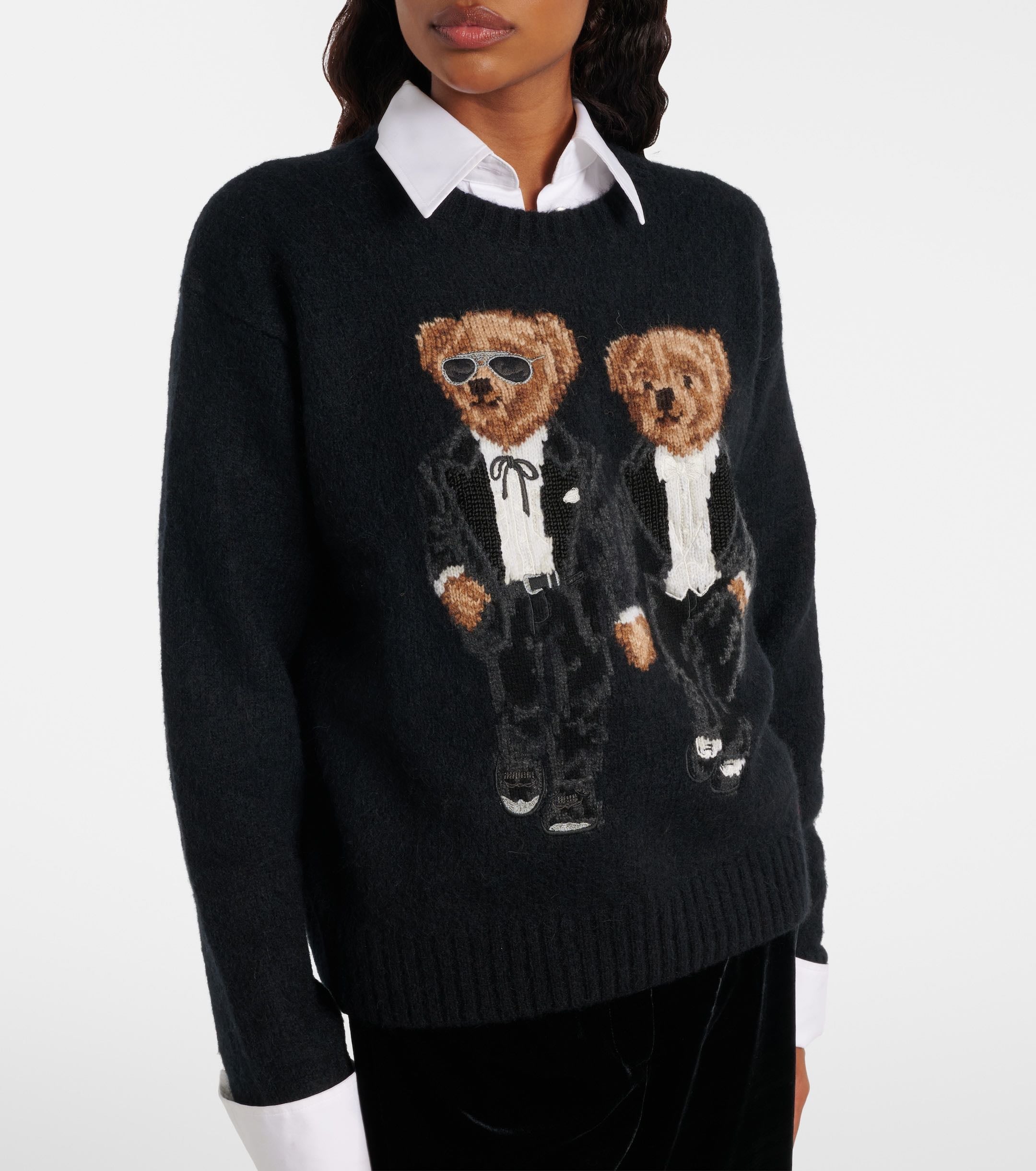 Polo Ralph Lauren Polo Bear Wool-Blend Sweater