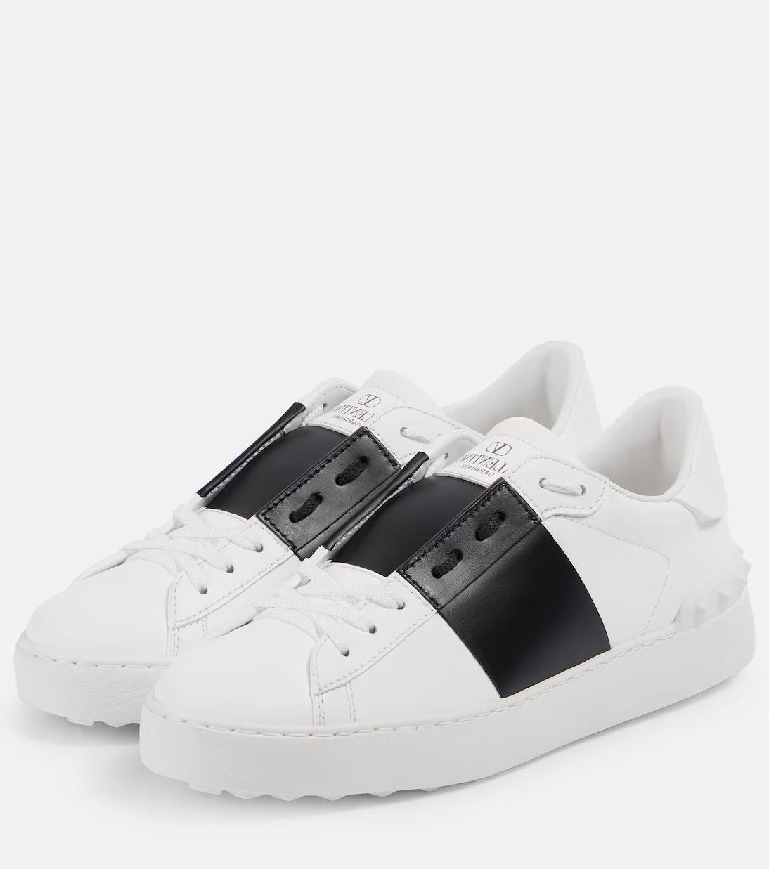 Valentino Garavani Leather Open Sneaker