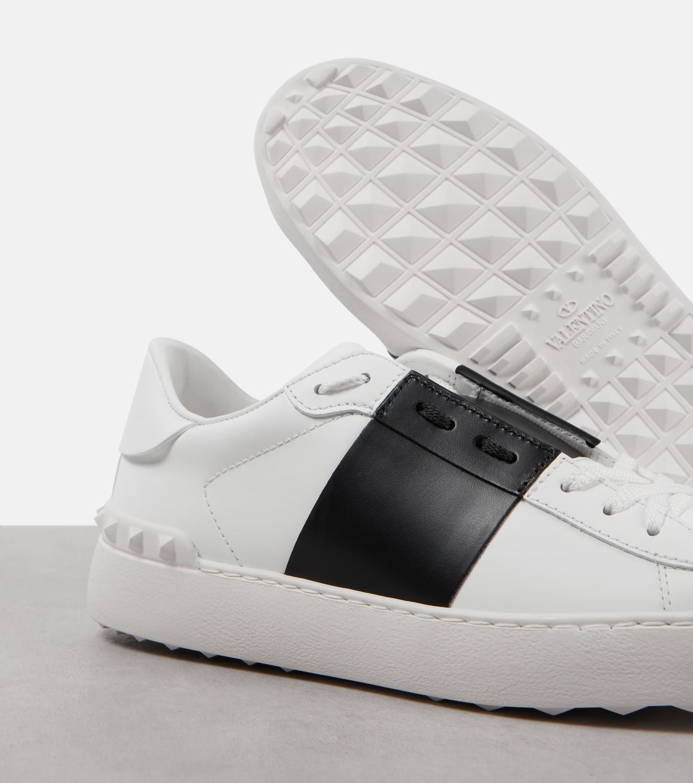 Valentino Garavani Leather Open Sneaker